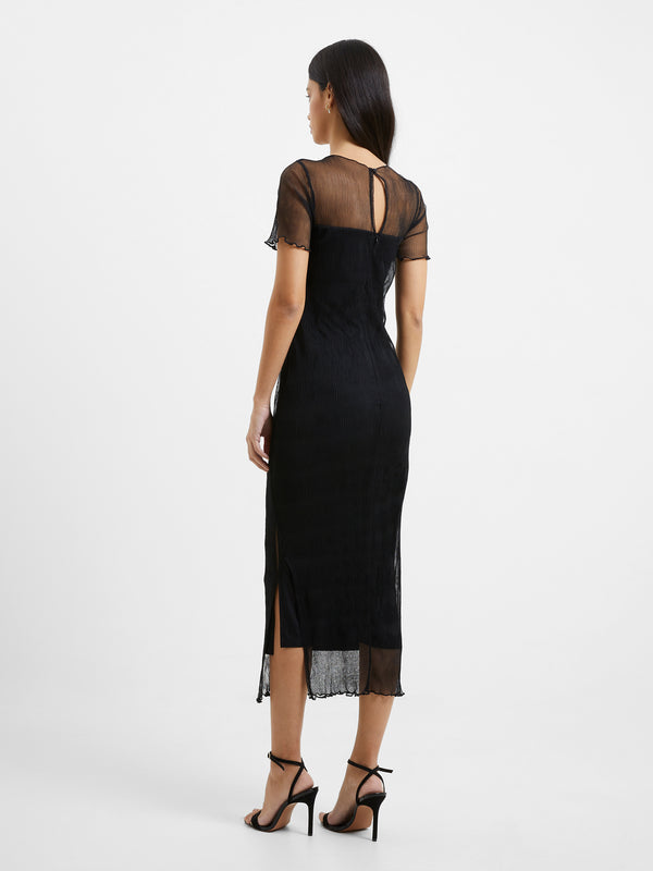 Saskia-Ruched-Midi-Dress