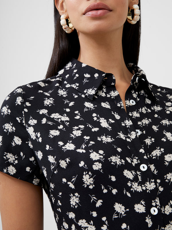 Floral-Short-Sleeve-Shirt-Dress