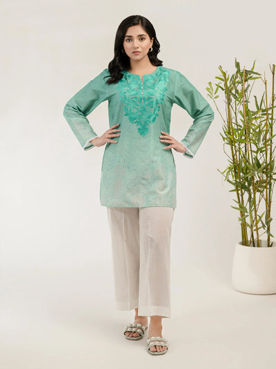 Cambric Embroidered Kurti