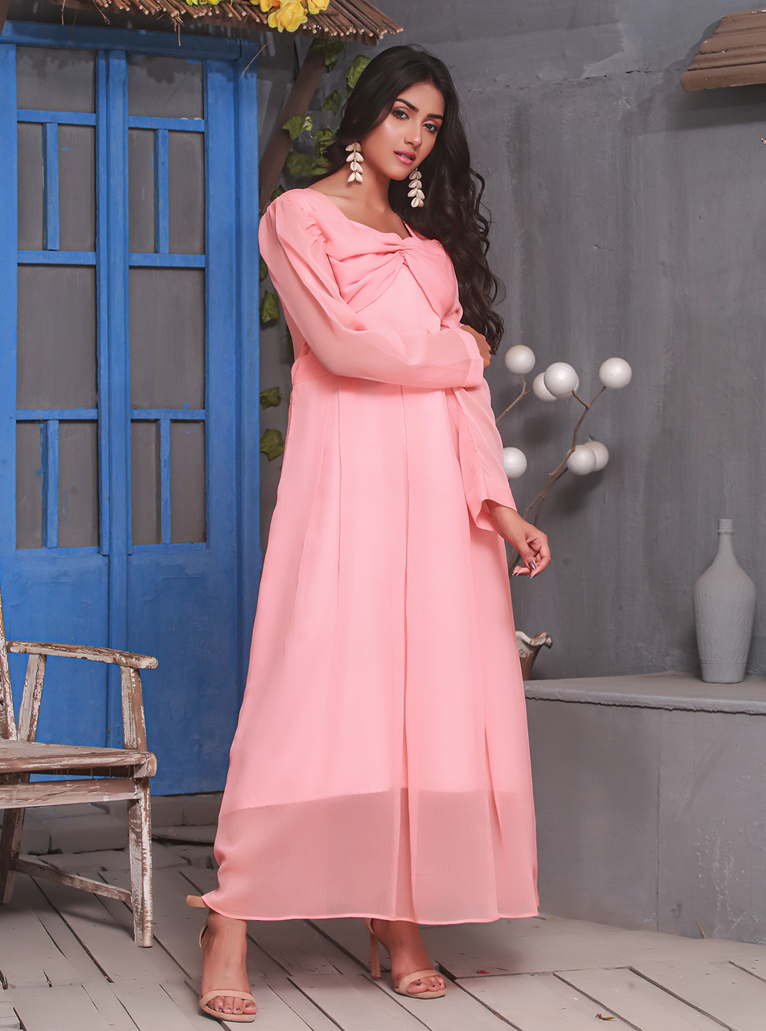 Barbie - Plain Chiffon Frock